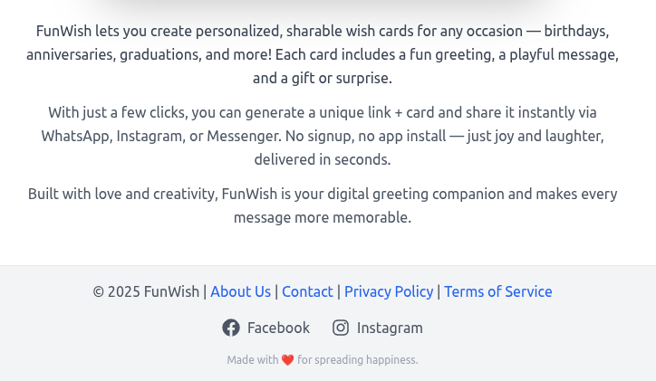 Generate Wish Cards Online Free - Screenshot 3 preview