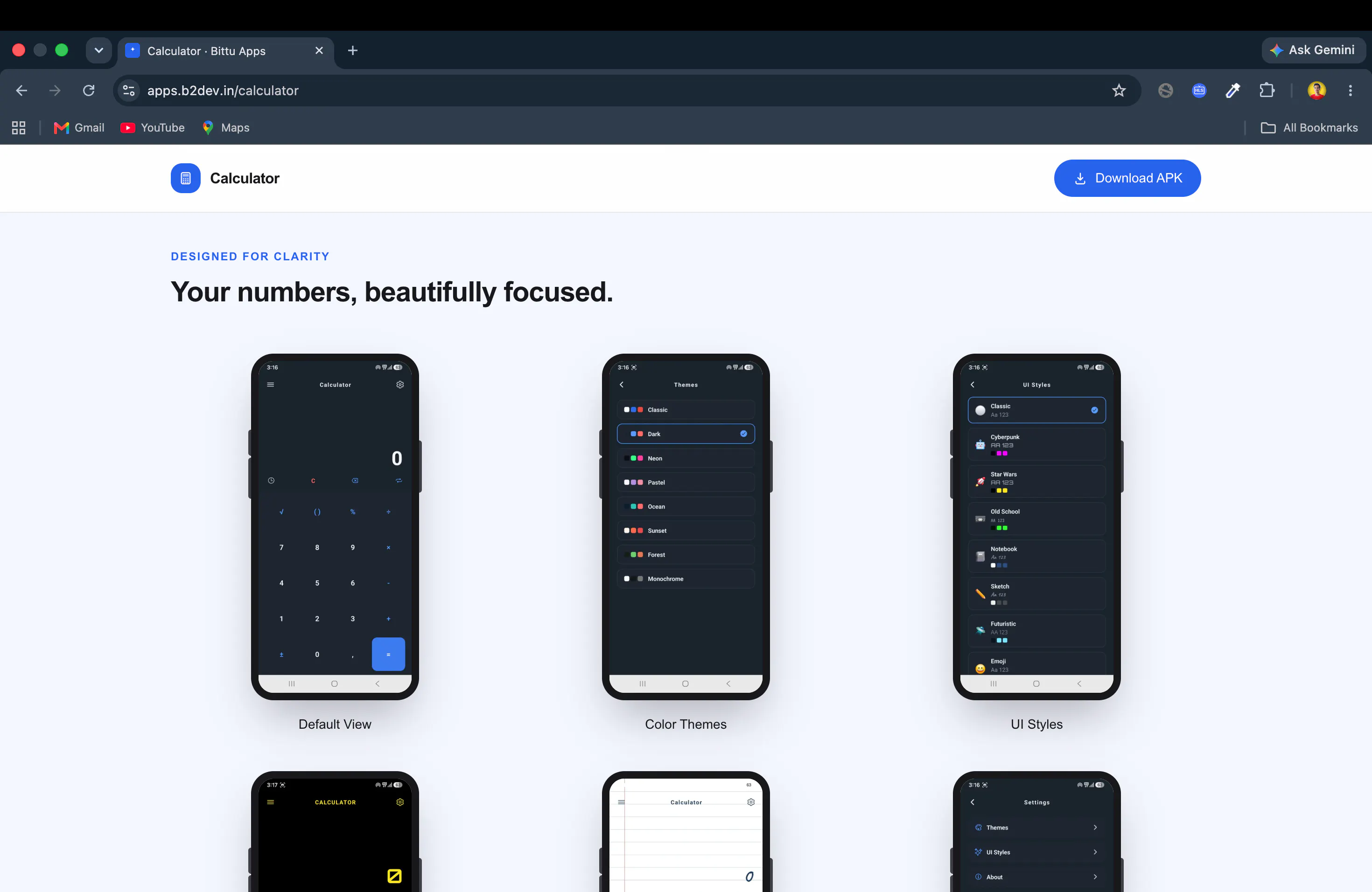 Calculator gallery image