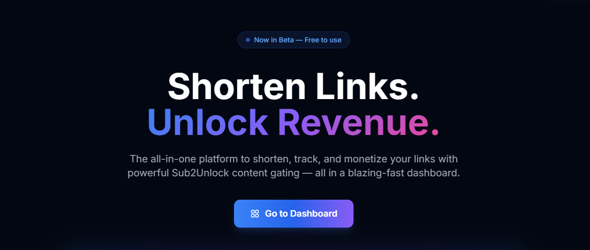 QShort - Main product screenshot demonstrating key features and user interface