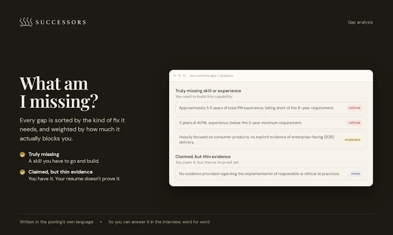SUCCESSORS screenshot 2