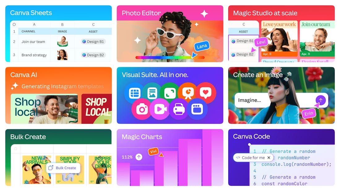 Canva Visual Suite 2.0 banner