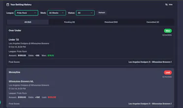Fantasy Gambling League gallery image