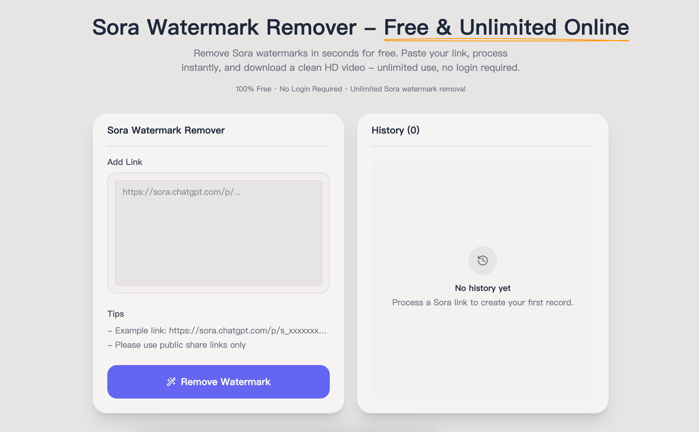 Sora Watermark Remover gallery image