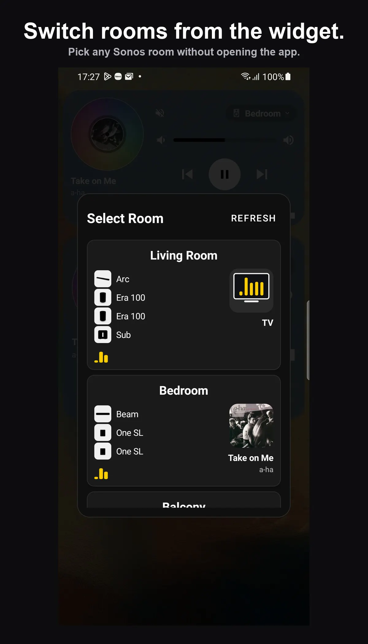 Sonos Widget Plus gallery image