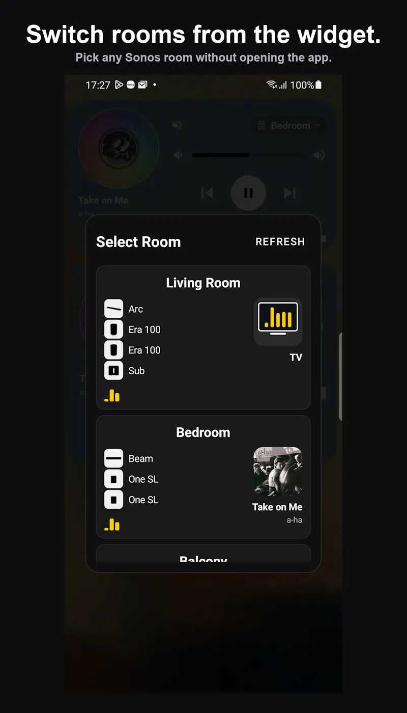Sonos Widget Plus screenshot 2