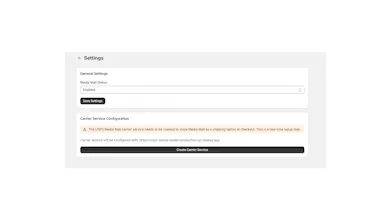 USPS Media Mail Shopify App gallery image