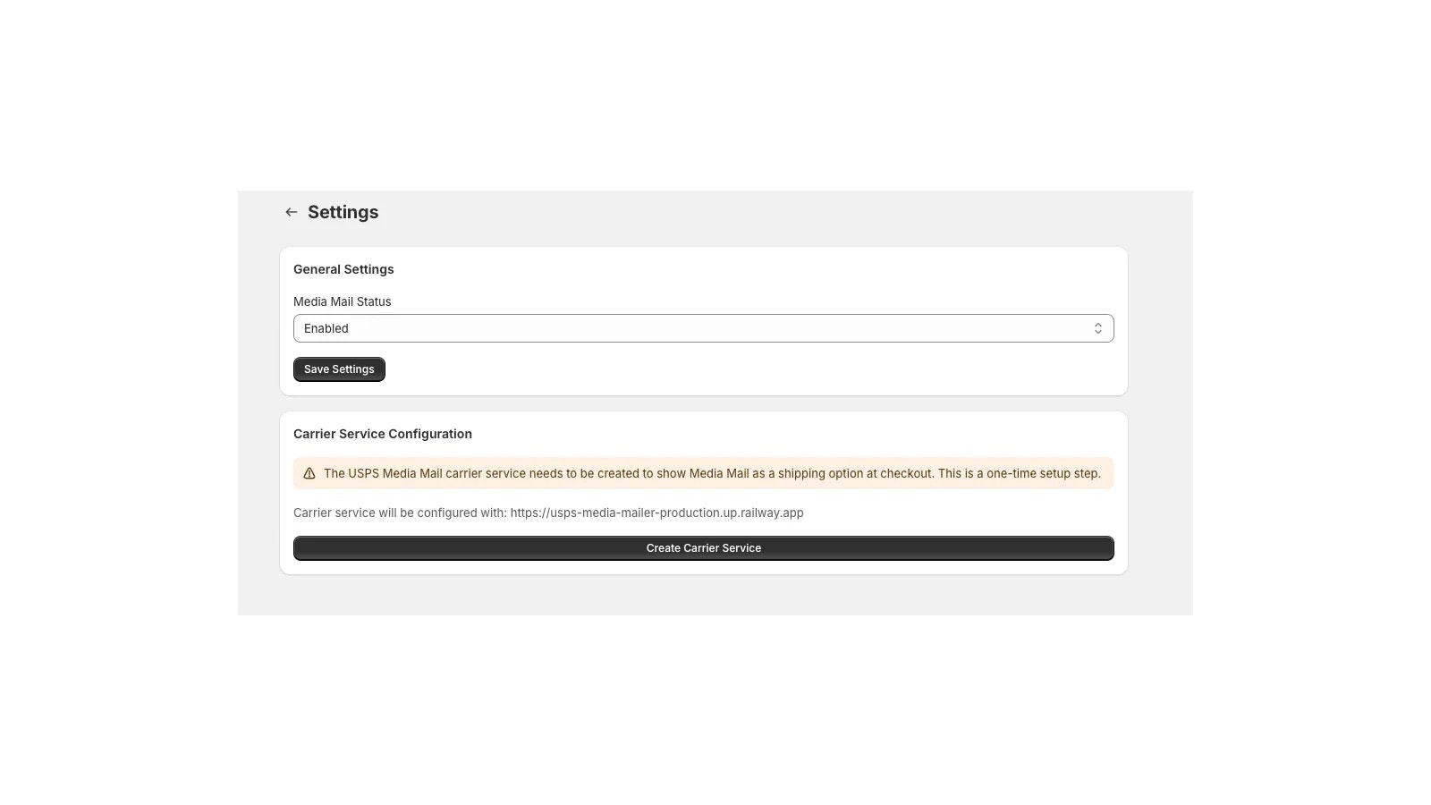 USPS Media Mail Shopify App - Shopify real-time, assignable USPS Media Mail rates media 3