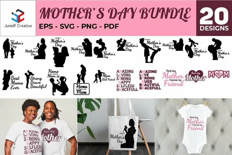 Mothers Day SVG Bundle