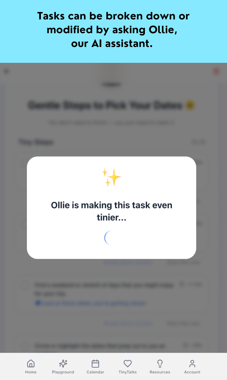 TinyTasks - Screenshot 5 showing product features and functionality