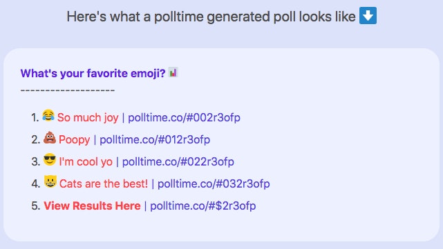 PollTime gallery image