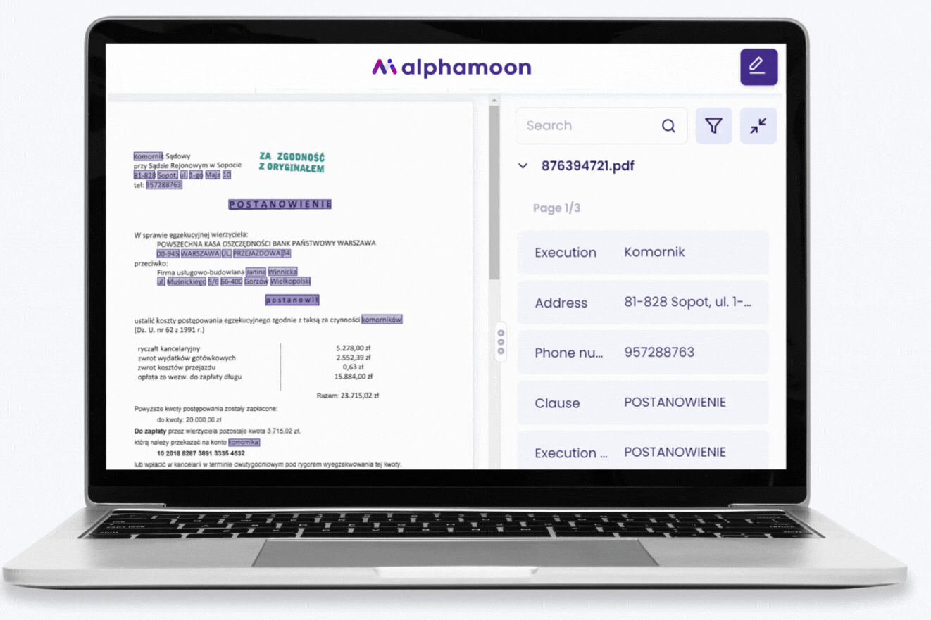Alphamoon - Sagen Sie Hallo in die Zukunft der Dokumentverarbeitung Medien 3