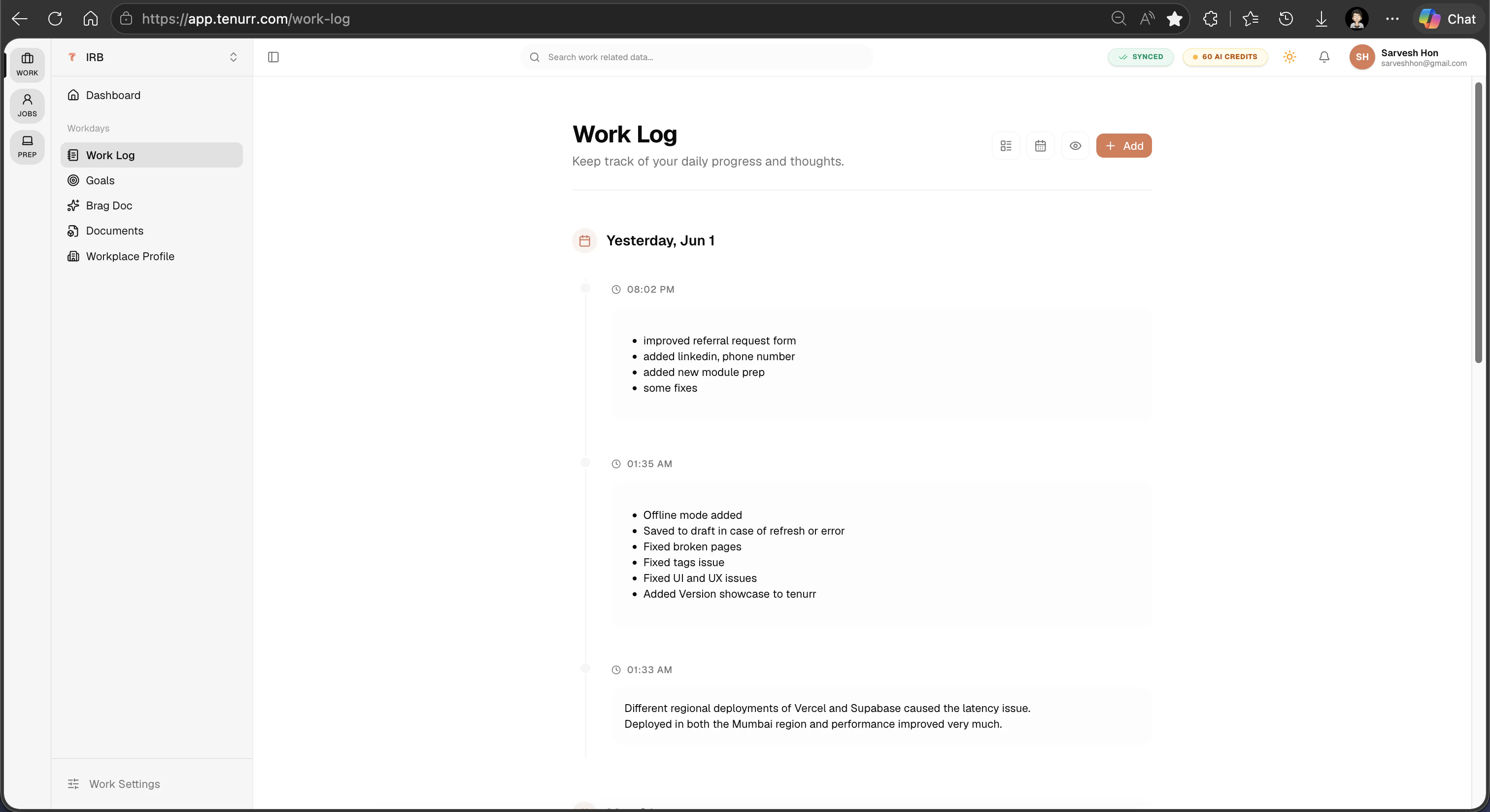 Tenurr screenshot 3