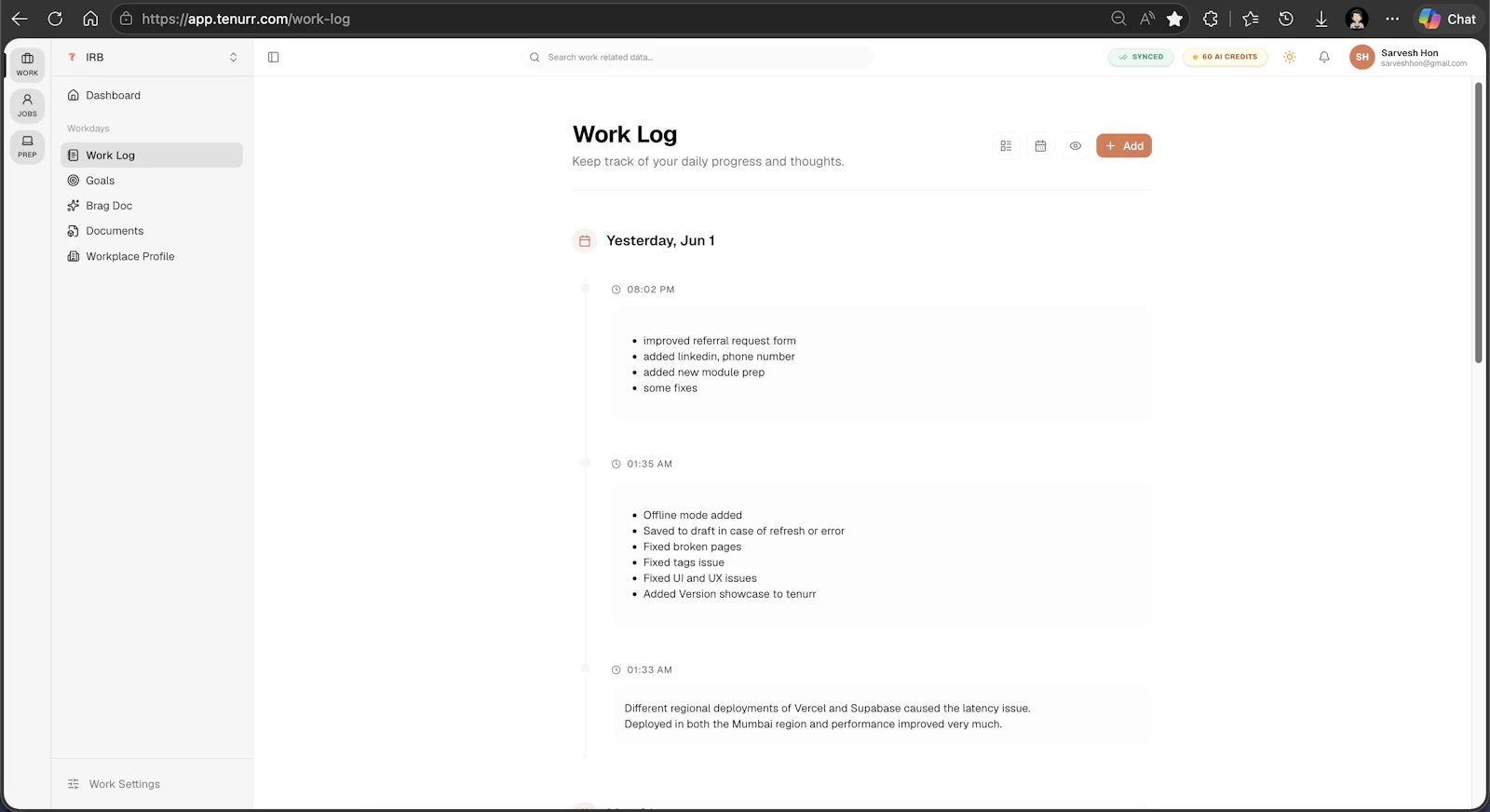 Tenurr screenshot 4