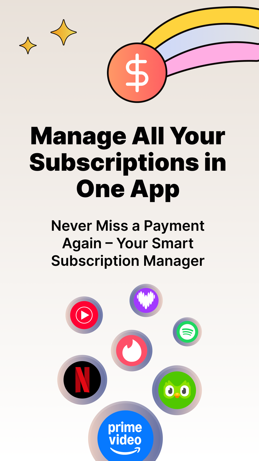 Media Reko - Pengurus langganan - Netflix, Prime, Spotify Alerts 3