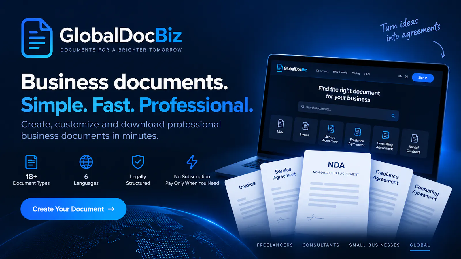 GlobalDocBiz screenshot 1