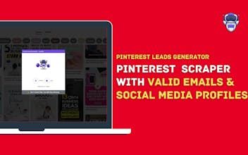 Pinterest Scraper & Email Finder gallery image