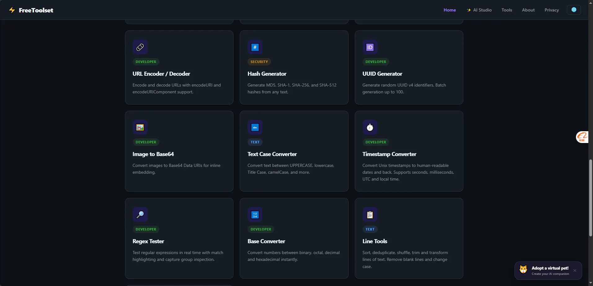 FreeToolset gallery image
