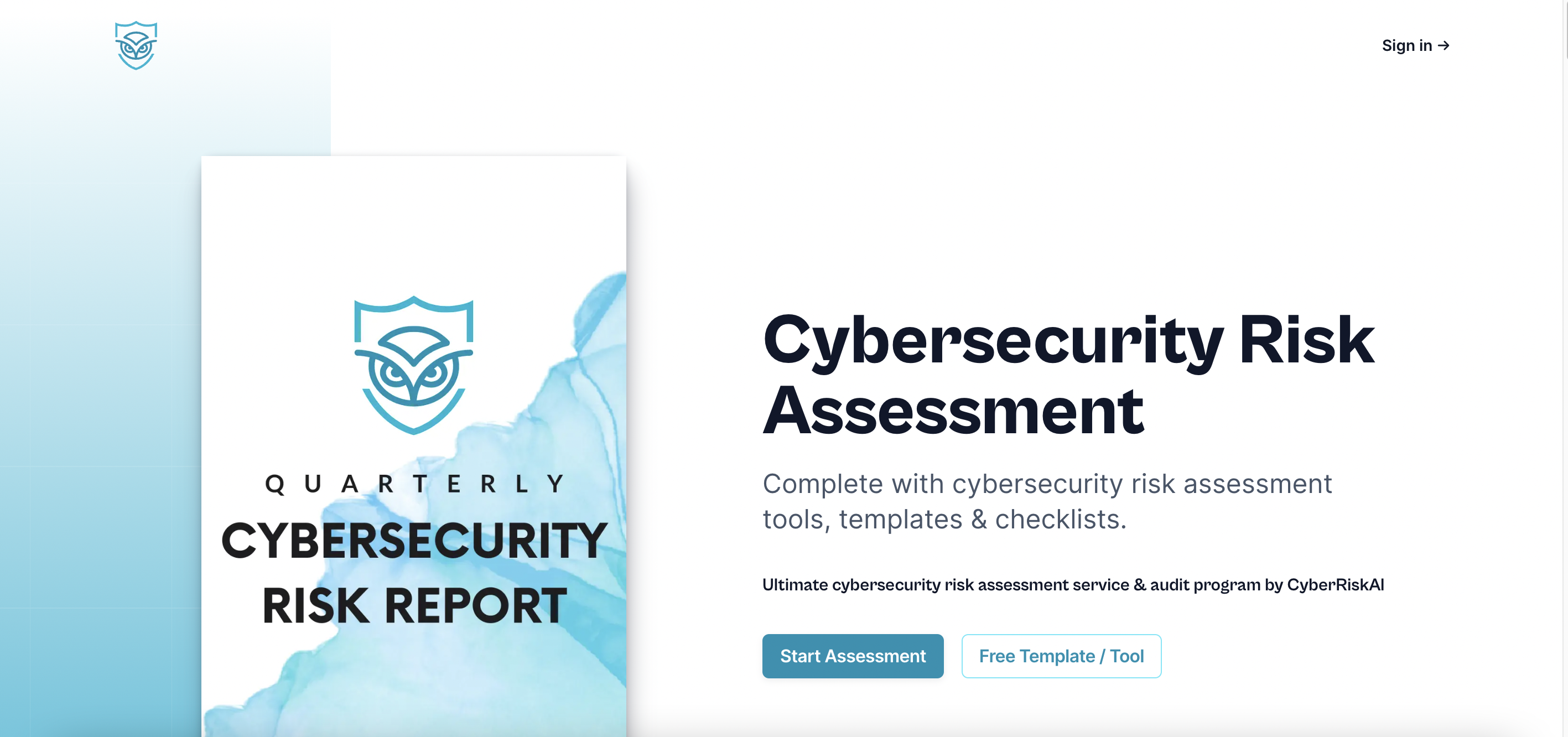 Cyberrisico - Cybersecurity Risk Assessment & Auditing Tool aangedreven door AI media 1