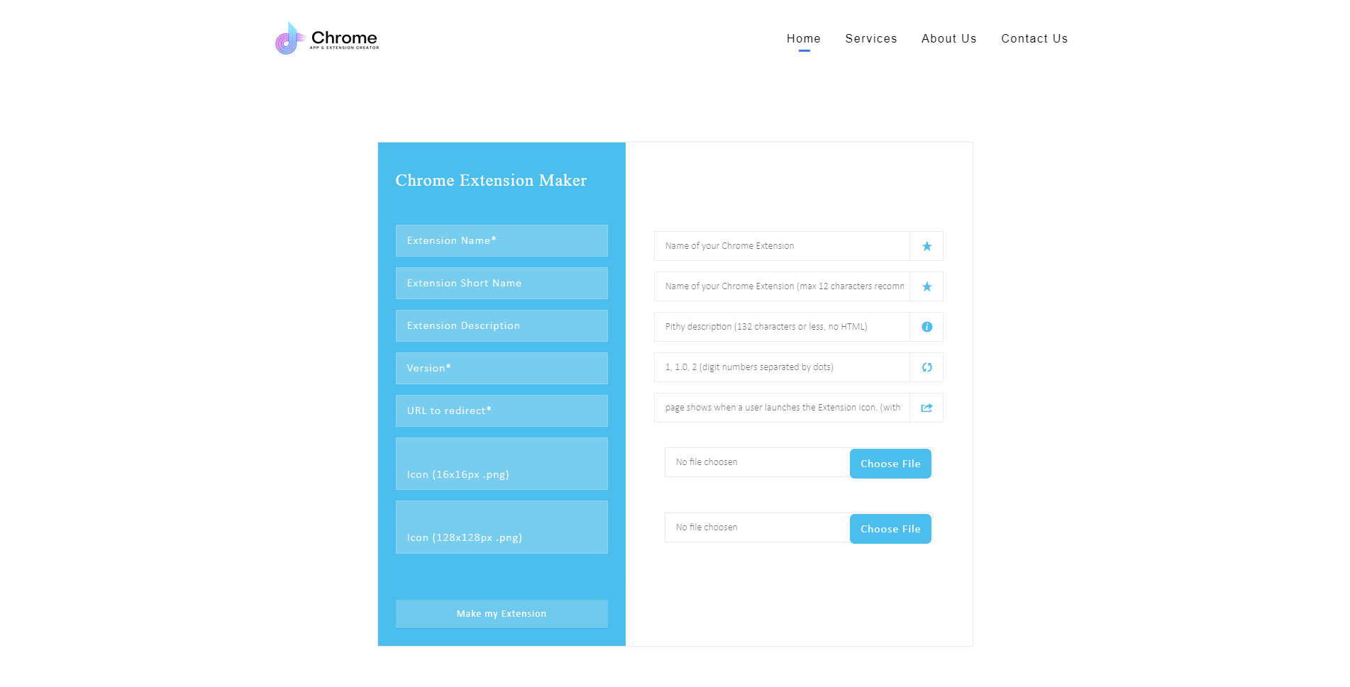 Chrome App and Extension Creator gallery image