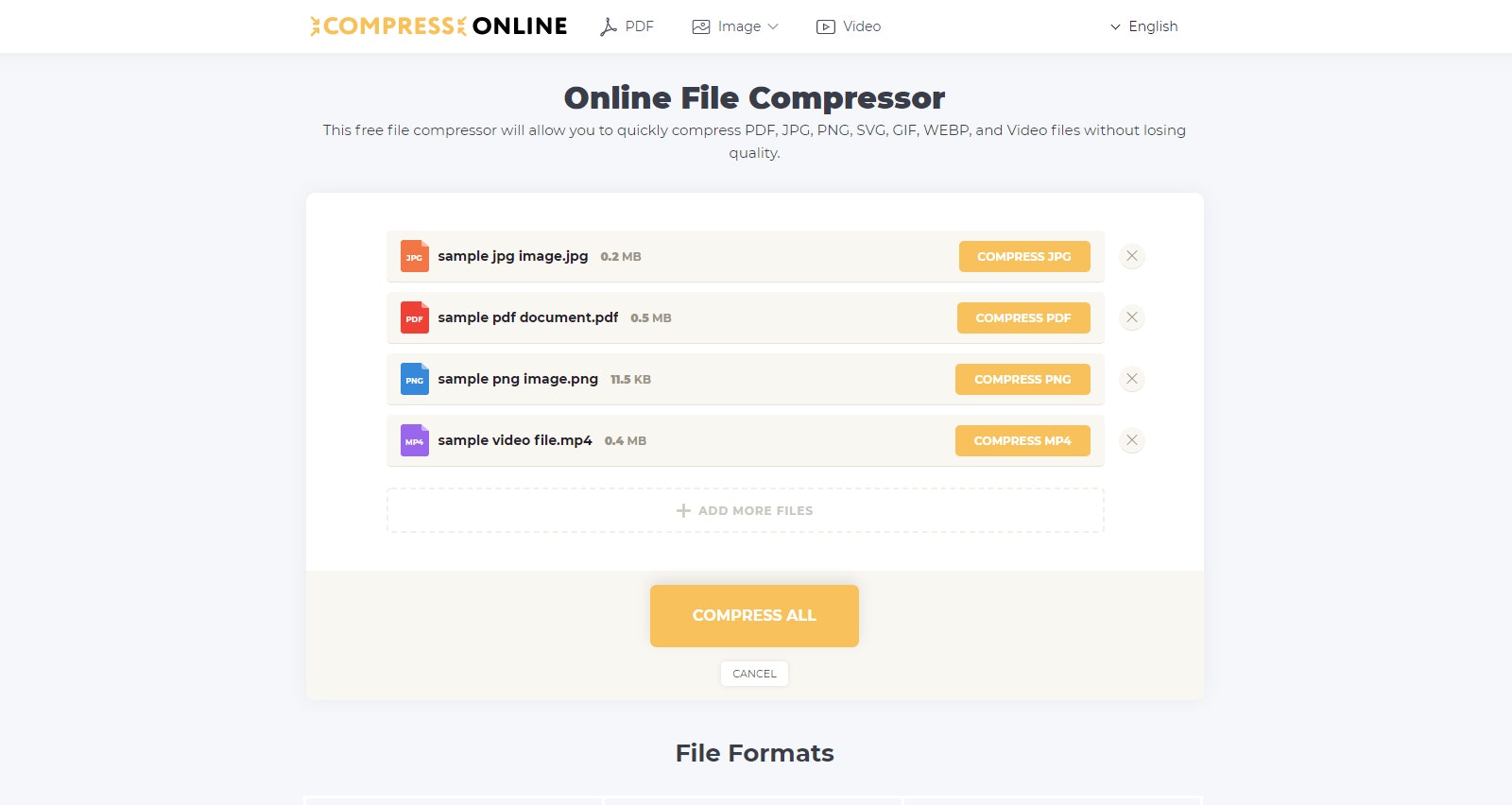File Compressor - Compress Files Online gallery image
