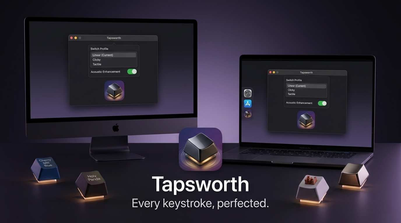 Tapsworth : Mechanical Feeling For MAC