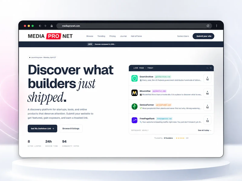 MEDIAPRONET screenshot 1