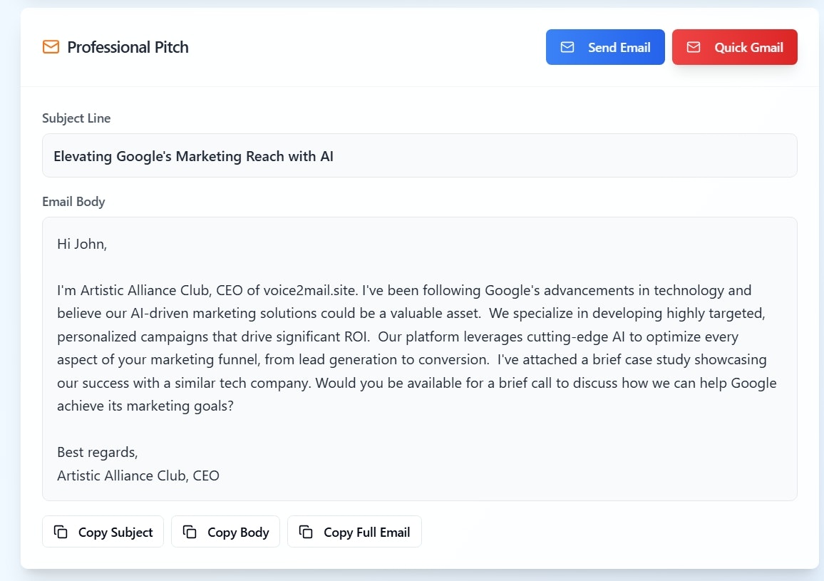 Coldreach AI: Reach Smarter, Faster  media 6