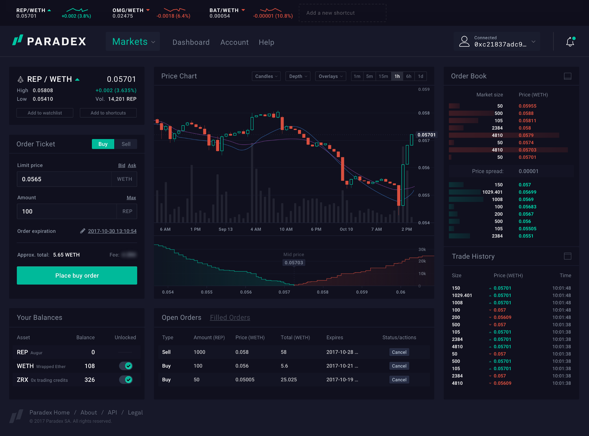 Paradex gallery image