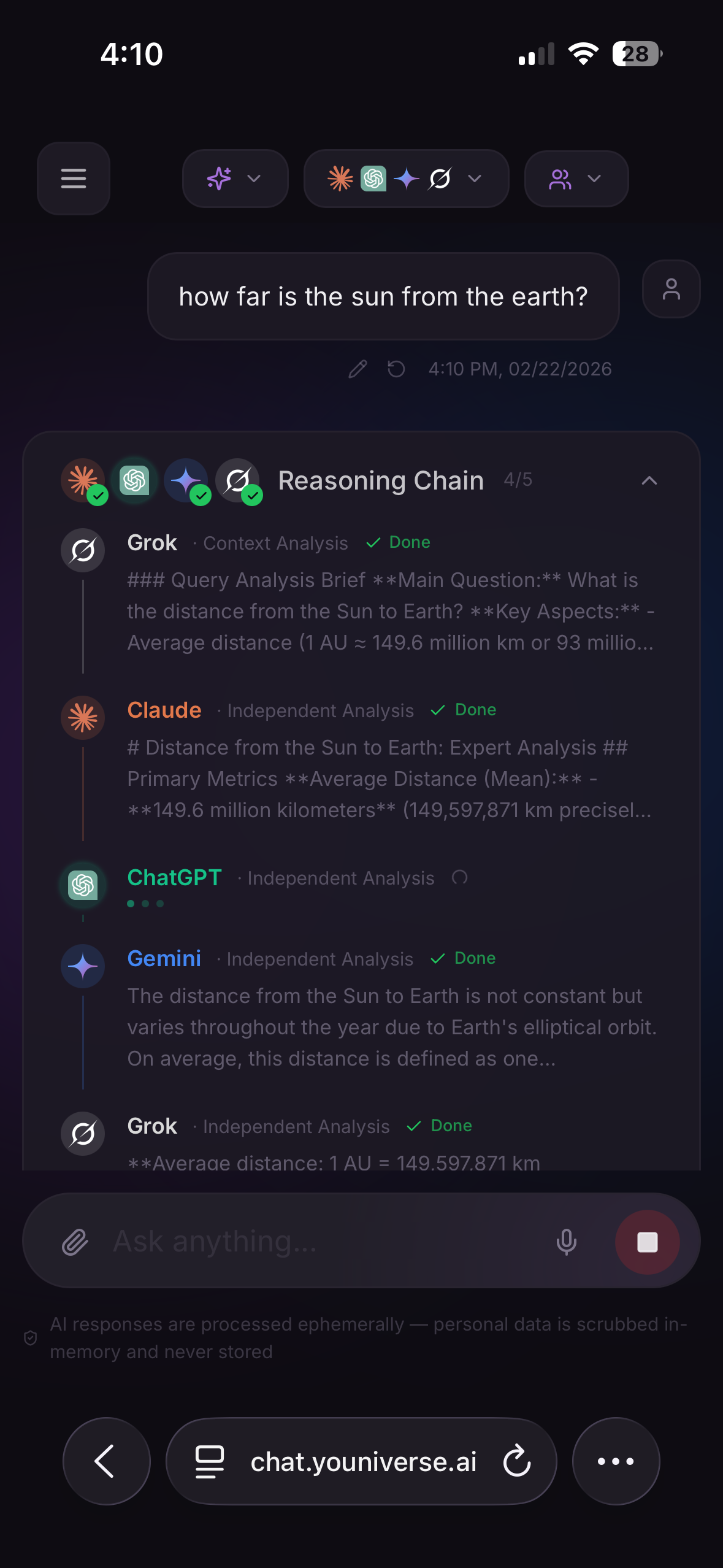 Aura Lite by Youniverse.Ai - Screenshot 2 showing product features and functionality