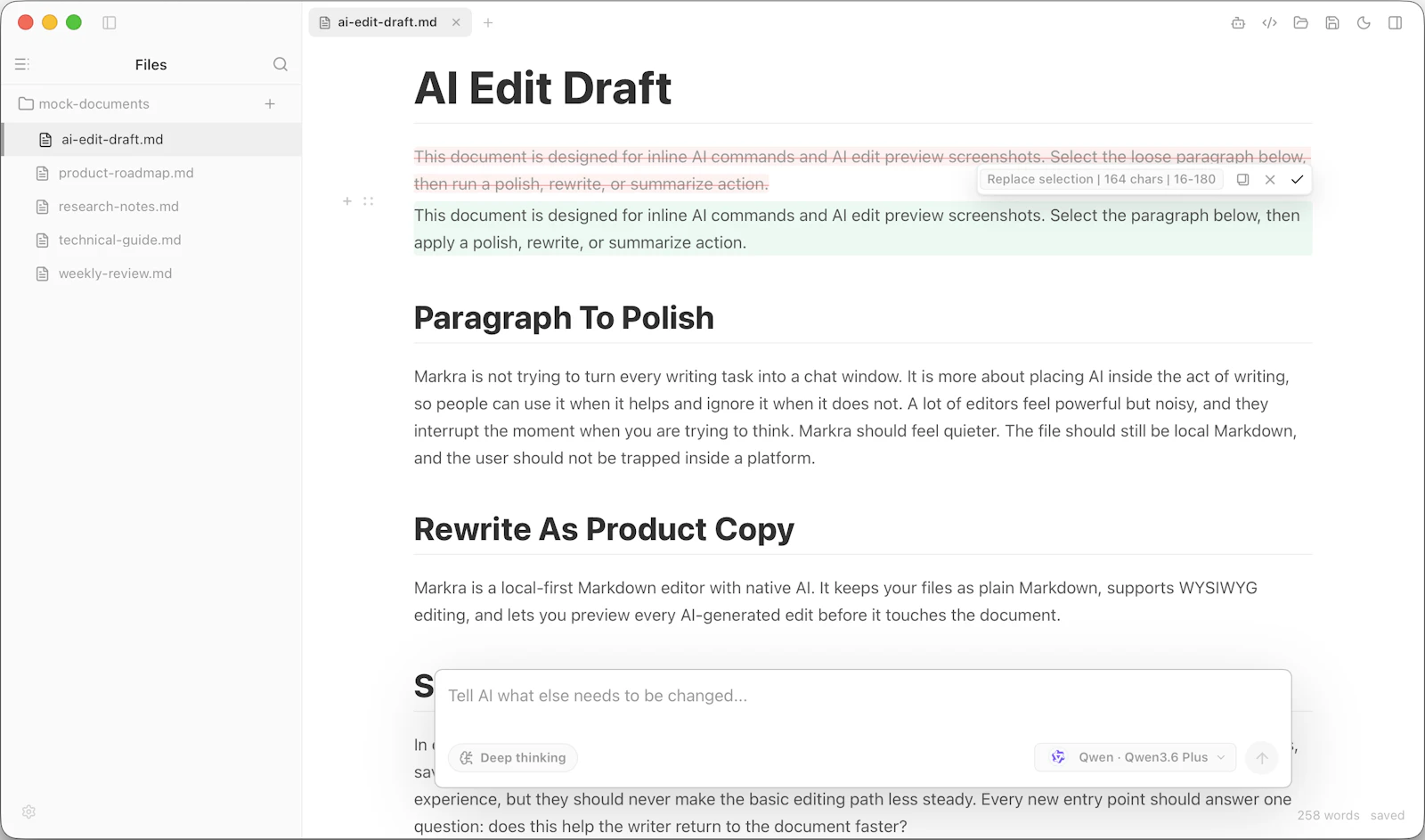 Markra screenshot 2