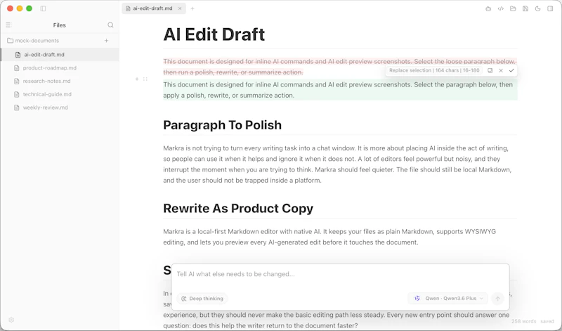 Markra screenshot 2