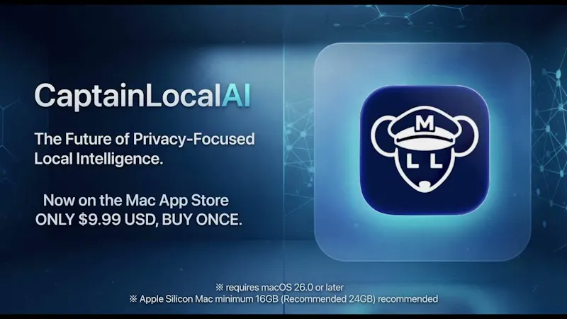 CaptainLocalAI screenshot 1 (video preview)