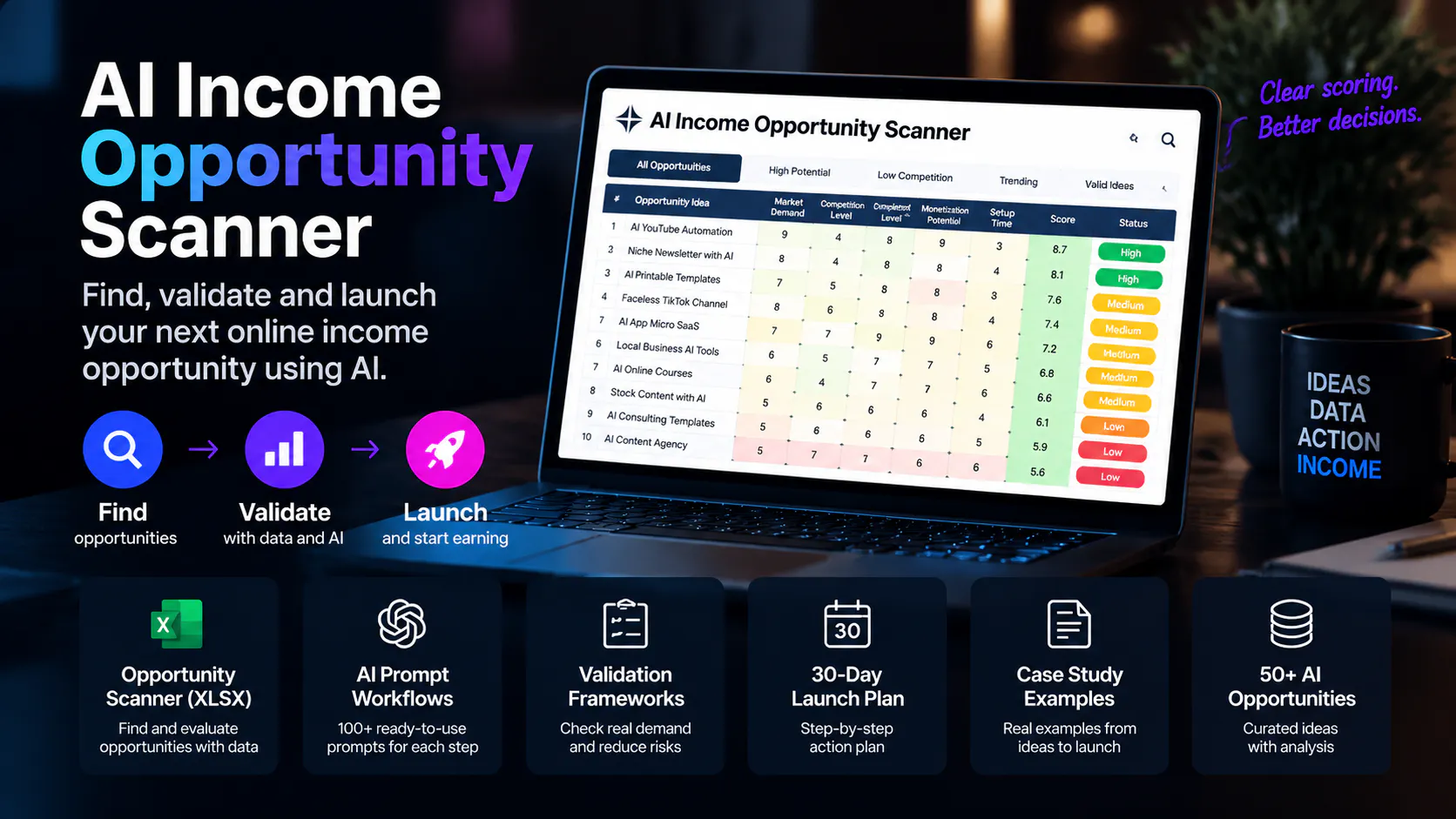 AI Income Opportunity Scanner gallery image