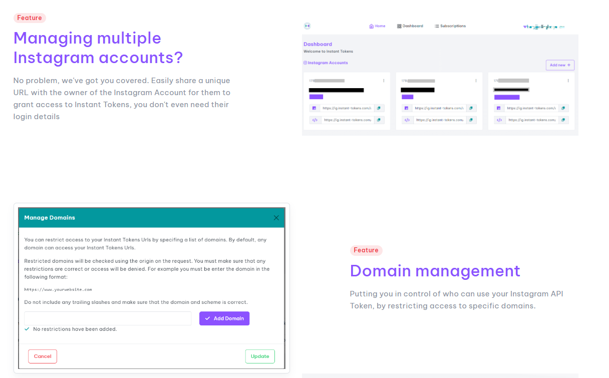Mídia 2 de Tokens instantâneos