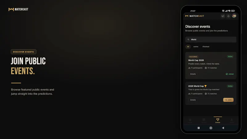 Matchcast screenshot 6