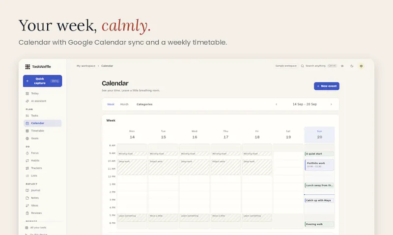 TaskWaffle screenshot 8