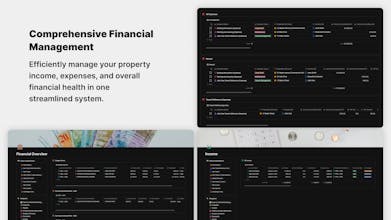 Rental Property Manager Dashboard gallery image