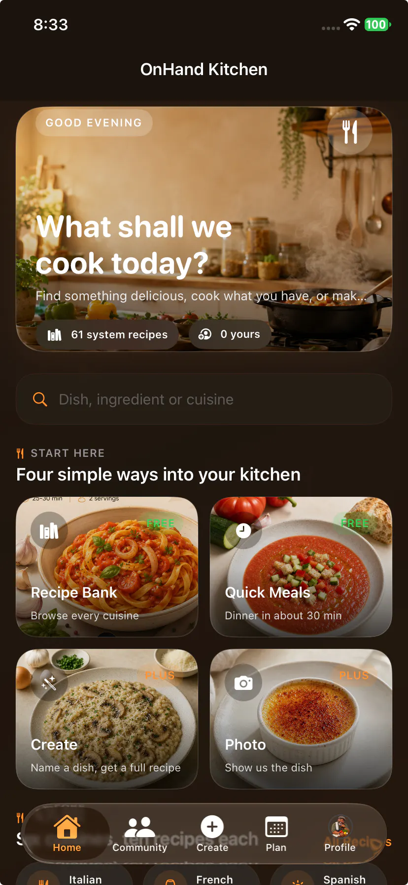 OnHand Kitchen gallery image