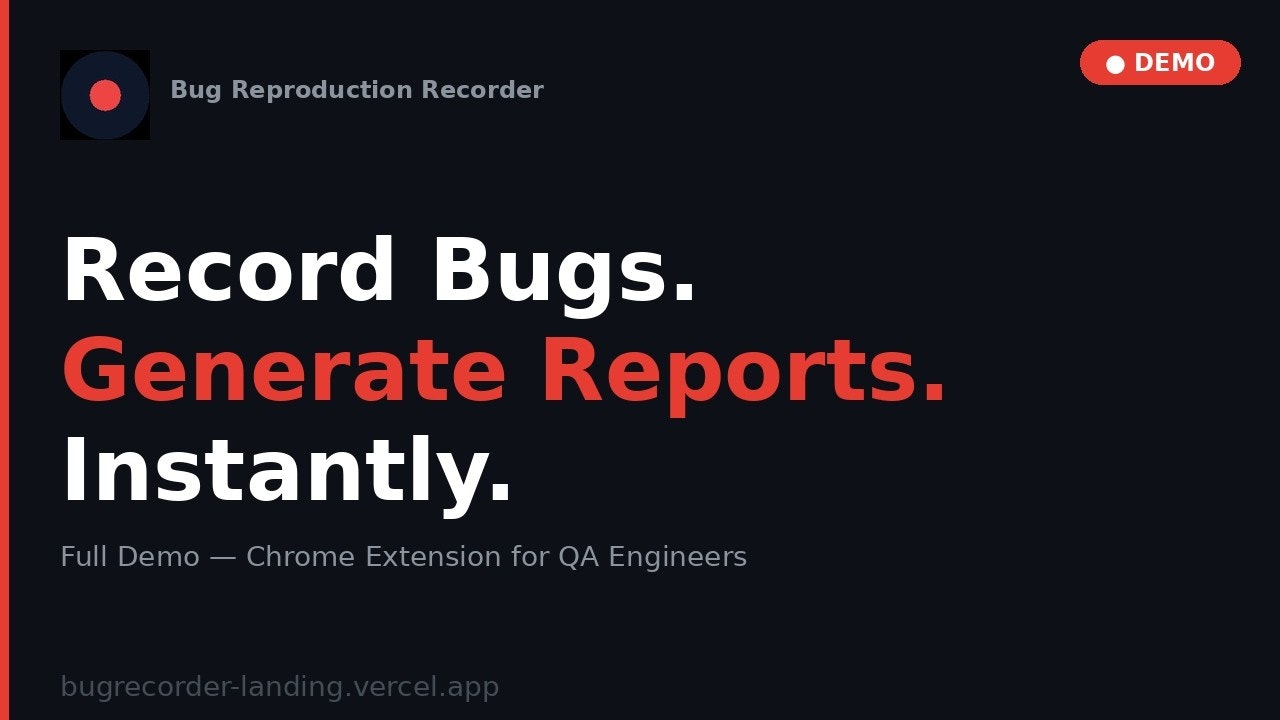 Bug Reproduction Recorder gallery image