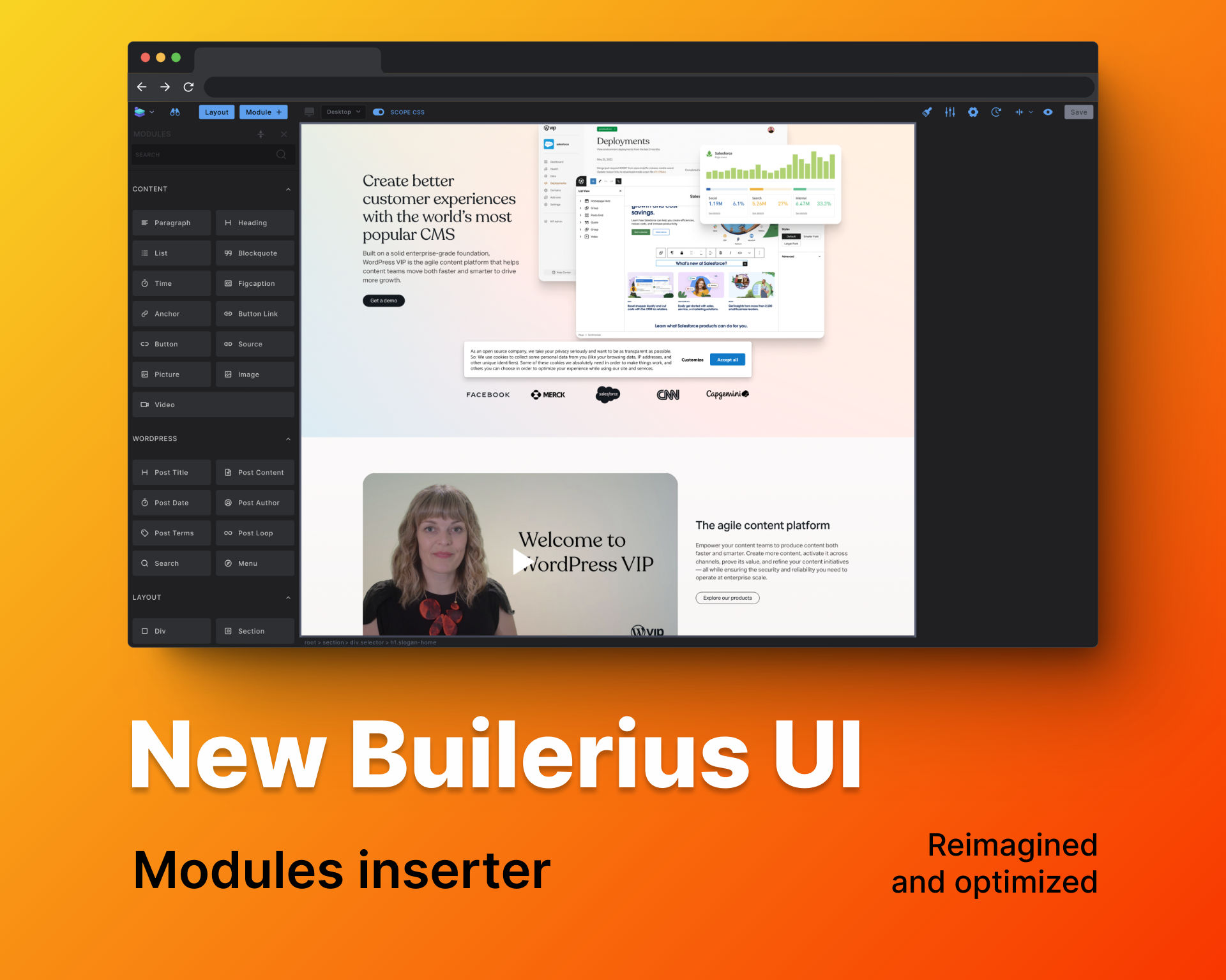 Builderius - WordPress сайт -строитель медиа 8