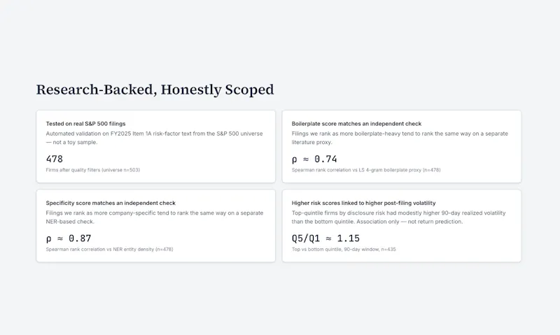 Disclosure Alpha screenshot 3
