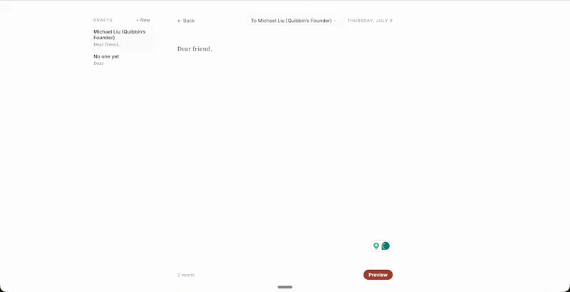 Quibbin screenshot 3