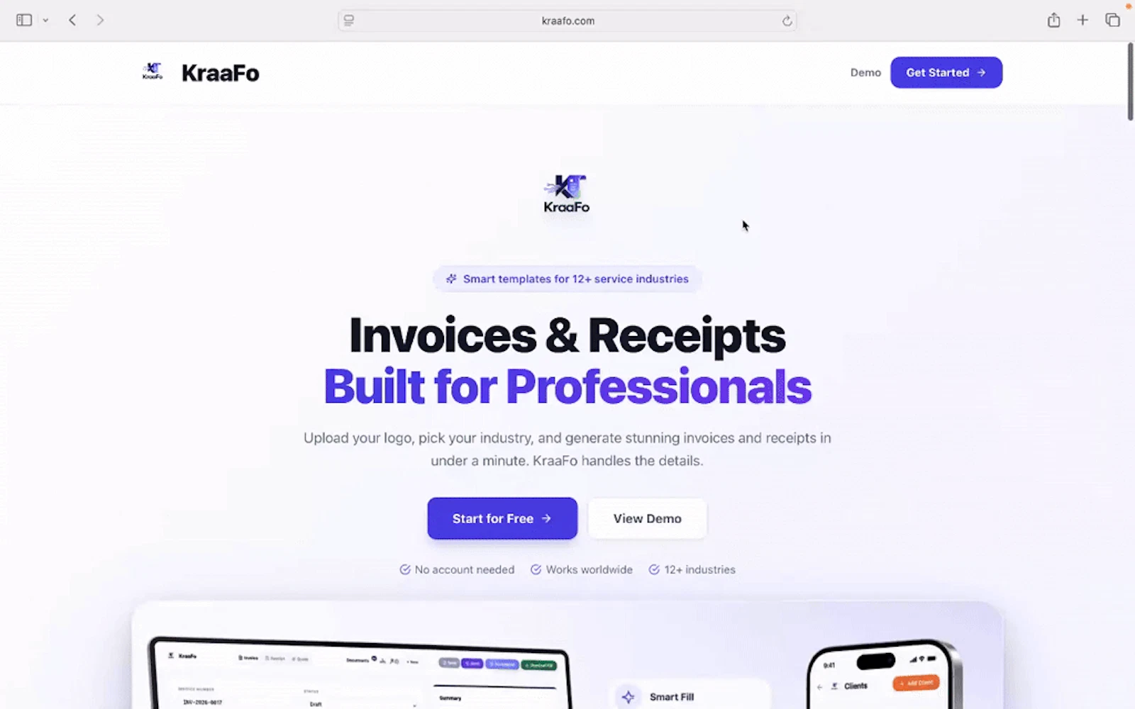 KraaFo screenshot 1 (video preview)