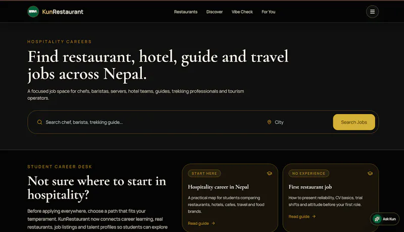 KunRestaurant screenshot 1