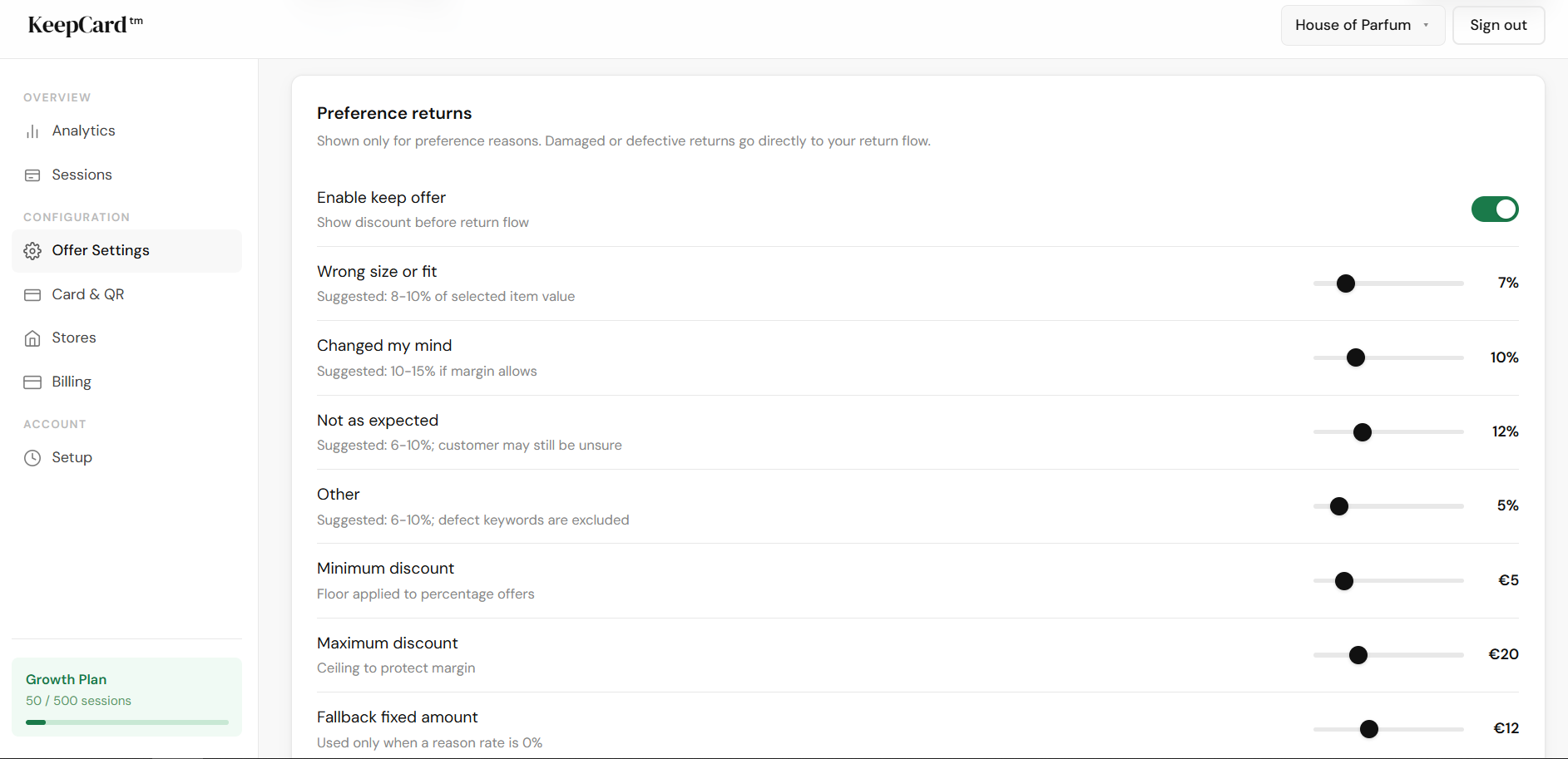 KeepCard gallery image