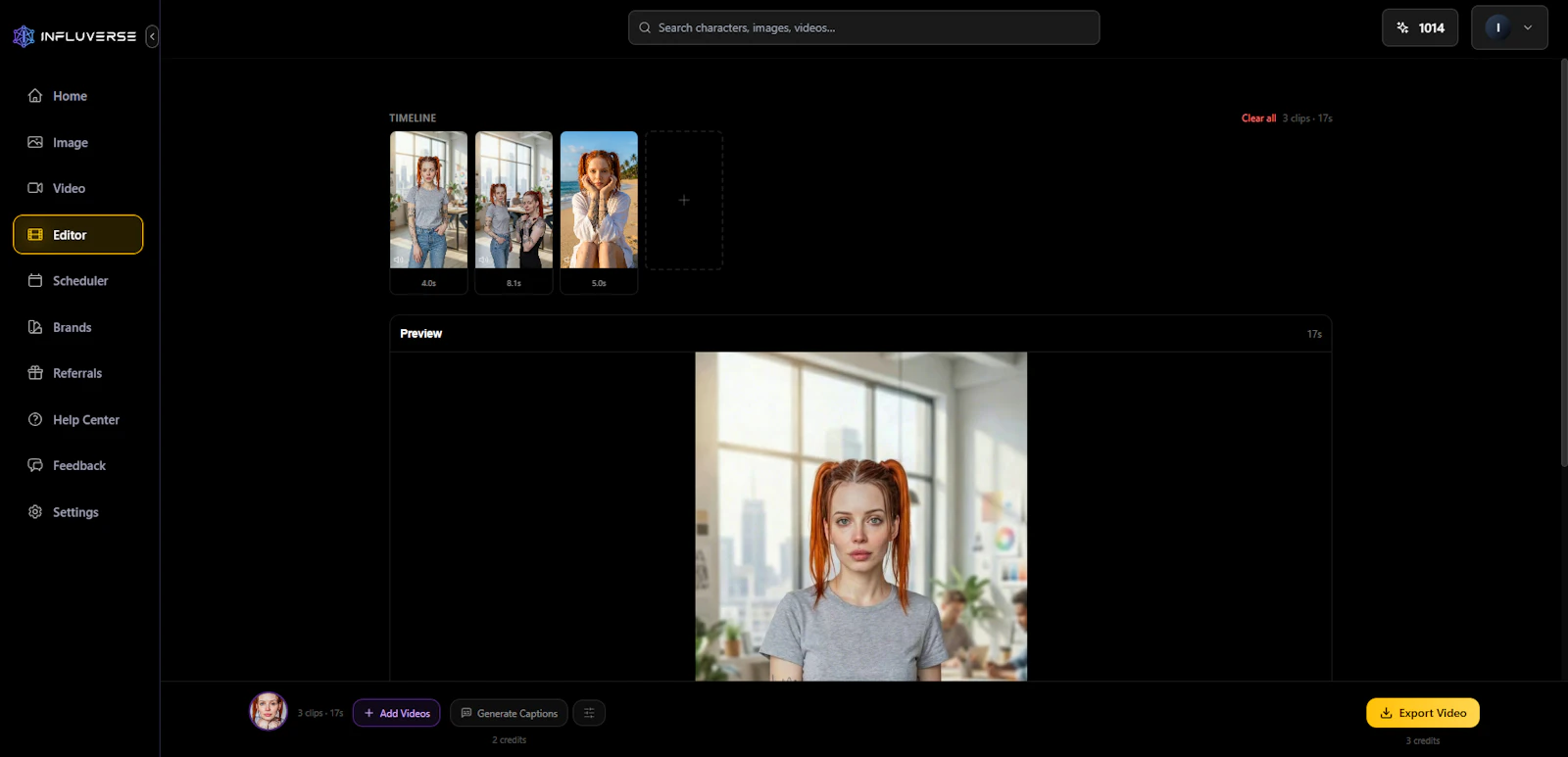 Influverse screenshot 3