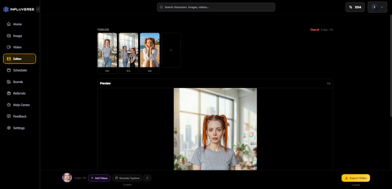 Influverse screenshot 3