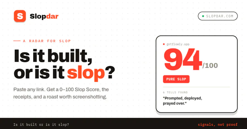 Slopdar screenshot 3