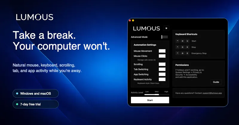 Lumous screenshot 2
