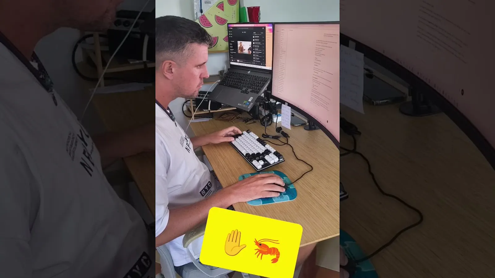 OffShrimp — Local AI Posture Monitor screenshot 1 (video preview)